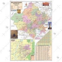 Rajasthan Political map