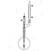 Reflux Assembly, Consists of R.B. Flask 500 ml.,