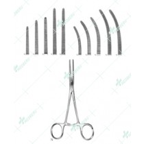 Rochester-Pean Forceps, Straight & Curved