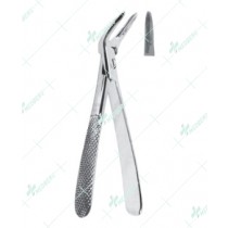 Root Splinter Extracting Forceps, Lower roots with serrated tips