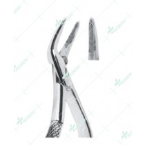 Root Splinter Extracting Forceps, Upper roots with serrated tips