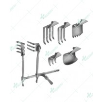 Scoville-Richter Retractor, 62 x 52 mm, 62 x 37 mm
