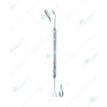 Serrated Graft Packer, Concave Tip, 3mm dia.