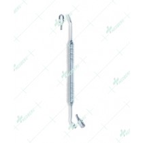 Serrated Graft Packer, Concave Tip, 4mm dia.