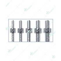 Set of 5 Adjustable Stops with wrench, for Tapered Implant Osteotomes