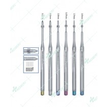 Set of 5 Straight Sinus Osteotomes