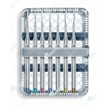 Set of 7 Precise Tip Luxating Elevators.