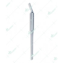 Siegel Round Scalpel Handle, Angled