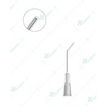 Silicone Tip Cannula, angled at 8mm sterile, disposable, 27 gauge