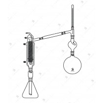 Solvent Recovery Assembly, consists of R.B. Flask 3000 ml.