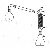 Solvent Recovery Assembly, consists of R.B. Flask 500 ml.
