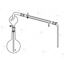 Steam Distillation Assembly, consists of R.B. Flask 500 ml.