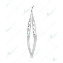 Sterm-Gills Scissors, extra thin 10mm long blades, angled forward