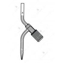 Stopcock for Burette, with PTFE Needle Valve Screw type.