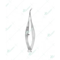 Vannas Capsulotomy Scissors, 5mm long blades, angled forward