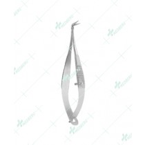 Vannas Capsulotomy Scissors, 5mm long blades, angled to side