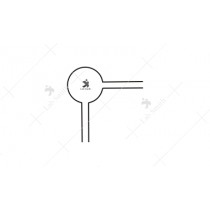 View Bulb, for combustion tube.