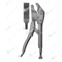 Wire Holding Forceps, Flat-nosed Pliers, Vise grip, 200 mm