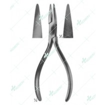 Wire Holding Forceps, Wire Tightening Pliers, Flat, 140 mm