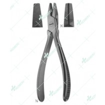Wire Holding Forceps, Wire Tightening Pliers, Flat, 170 mm