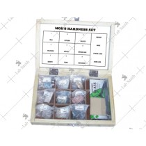 Collection of 9 Moh's Hardness Set