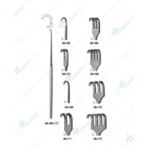 Wound and Trachea Retractors, 165 mm