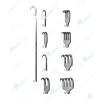 Wound and Trachea Retractors, Curve sharp, 165 mm