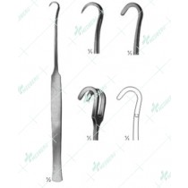 Wound and Trachea Retractors, Sharp blunt, 180 mm