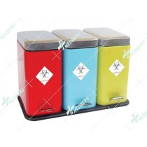 Waste Bins With Foot Paddle (Without Wheels)