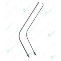 Yasargil Suction Tube, with Luer Hub, 130 mm