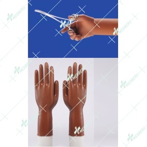 Orthopaedic Latex Surgical Gloves Sterile Powderfree