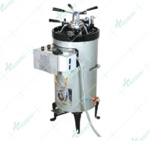 Triple Wall, Vertical Autoclave/Sterilizer, Radial Locking, Stainless Steel