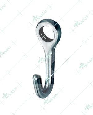 Eye Hook 7cm Blunt S/Steel.