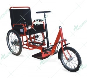 Steel Tricycle Wheelchair