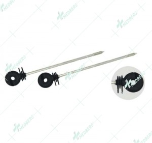 Offset insulator with screw