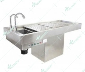 Dissecting table autopsy table stainless steel 304.