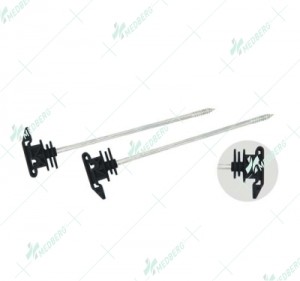 Offset insulator with screw