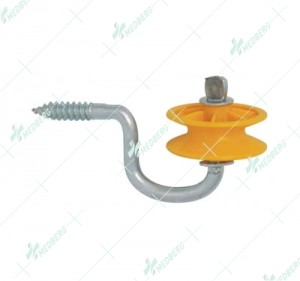 Slot insulator with screw