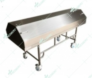Mortuary Corpses Transfer Cart with lid 