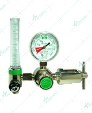 Piston oxygen regulator