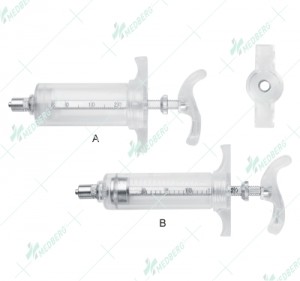 Plastic Steel Syringe (TPX)