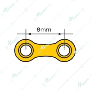Straight Plate with Bridge, 