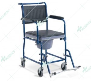 Economical Steel Commode Wheelchair 