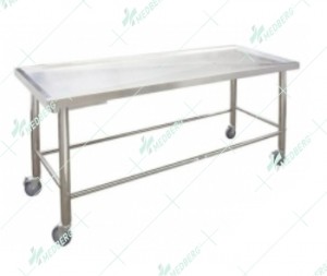 Stainless steel dissecting table autopsy table