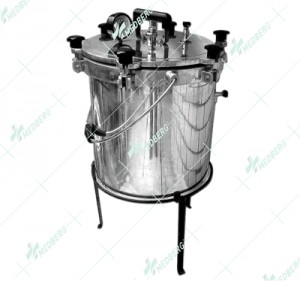 Autoclaves /Pressure Steam Sterilizers (Aluminum) - Economy Mirror / Polished Finish – Wing Nut Type