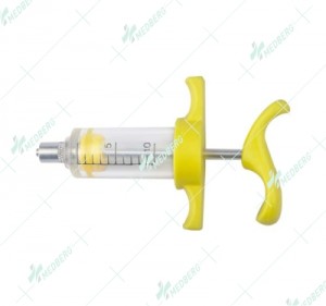 Plastic Steel Syringe G-Type (TPX)
