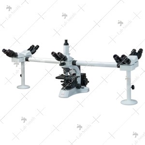 Multi-Viewing Head Microscopes