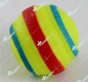 Ball shape of squeak vinyl toys