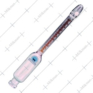 Milk Butyrometer Corning Glass 0-6% Flat Scale Super Grade