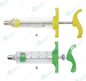 Plastic Steel Syringe J-Type (TPX)